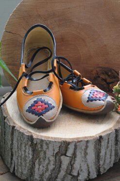 Alternative view of Turuncu Kahve Sandalet Model Çarık CIM05