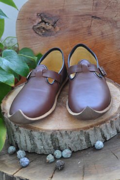 Kahverengi Tokalı Model Çarık TMC05