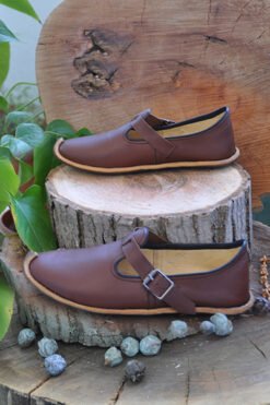 Alternative view of Kahverengi Tokalı Model Çarık TMC05