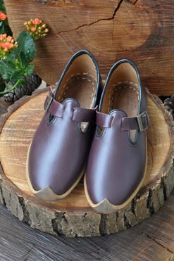 Alternative view of Bordo Tokalı Model Çarık TMC07