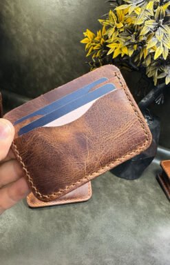 Hakiki Deri El Yapımı Kartlık KRT01SH