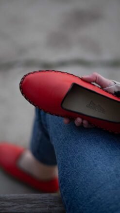 Alternative view of Kırmızı Renk Babet Model Çarık BMC2401