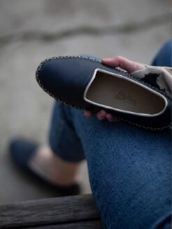 Alternative view of Lacivert Babet Model Çarık BMC2410