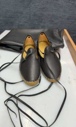 Siyah Düz İpli Model Çarık-IMC31