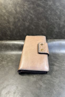 El Yapımı Hakiki Deri Büyük Boy Cüzdan