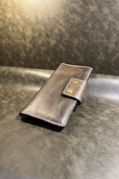 El Yapımı Hakiki Deri Büyük Boy Cüzdan