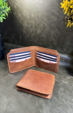 Hakiki Deri El Yapımı Pratik Cüzdan PRC01T